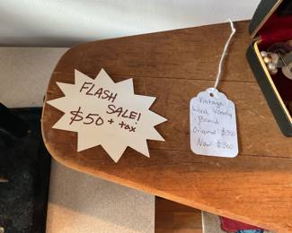 Vintage wood ironing board $50 + tax