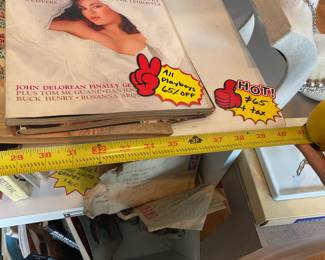 White 4 shelf bookshelf $65 + tax (length)