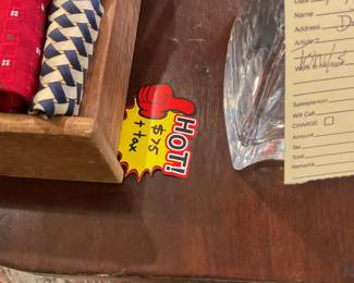 Antique English folding card table $75 +tax