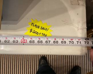 6 drawer white modern to post modern dresser $200 + tax