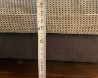 3-piece charcoal and gray sectional sofa $575 + tax (height of seat) 