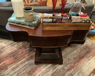 Antique English folding card table $75 +tax
