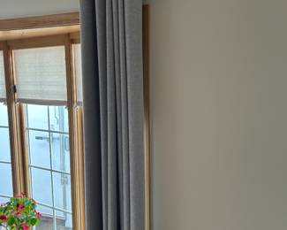 Window Treatments in the house for sale ~