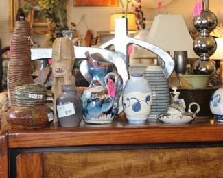 here are some of the blues some larger pieces