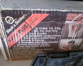 Black & Decker Stapler