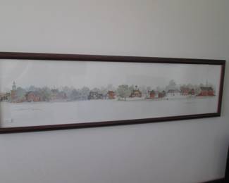 Historic "Colonial Williamsburg" By Leonard Weber, Limited Edition