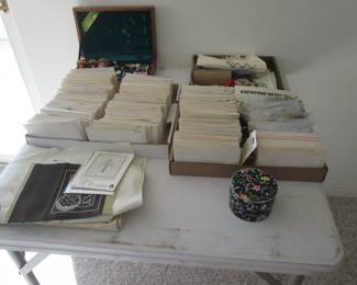 Envelope Packets of Embroidery Thread