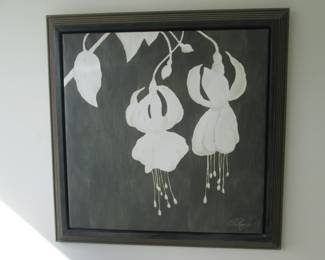 Contemporary Orchid Wall Art