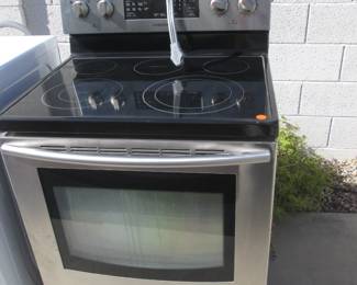 Samsung Electric Stove, Stainless