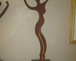 Figural Sculpture, 48" High