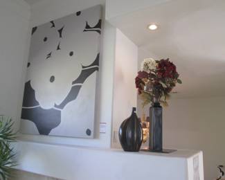 Warhol-Style Contemporary Floral