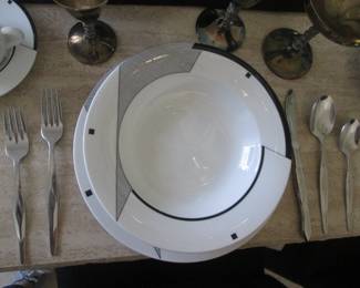 Christopher Stuart Optima Fine China, "Angles" #HK200