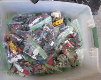 Bagged Hot Wheels, About 6 Cars Per Bag