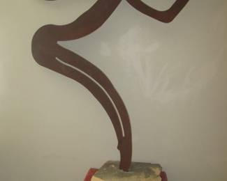 Figural Sculptures, 37" High