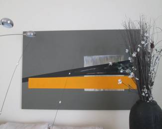 Bold Abstract Wall Art, 72" X 48"