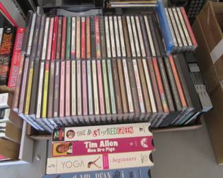CD's, VHS's