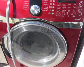 Samsung Electric Dryer, Red