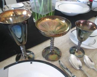 18-"Valero" Stems, Spain EP8, Champagne, Wine, Water