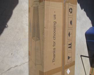 Boxed Pyramid Patio Heater