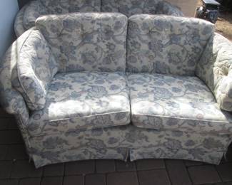 Pair of Matching Love Seats