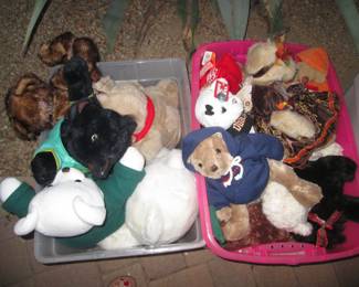 The "Bear Barrage", Many Themes:  Steiff, Boyds, Red Hat, Christmas, Coca Cola, Breast Cancer, Halloween