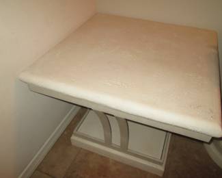 2-Accent End Tables, Metal Frames