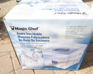 Stainless Steel Countertop Ice Maker