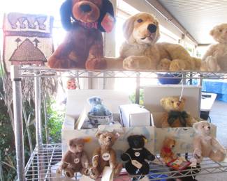 Collectible Stuffed Animals, Steiff & American Kennel Club