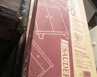 4-Boxed "Sauder" Ready To Assemble Cabinets,                  24" X 9" X 23" High