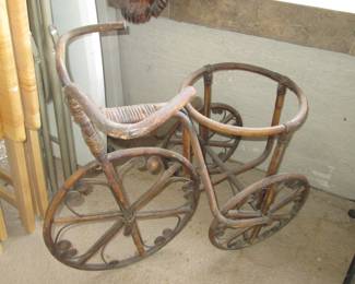 Bamboo Tricycle Planter