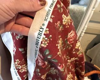 Waverly Screen Print Fabric