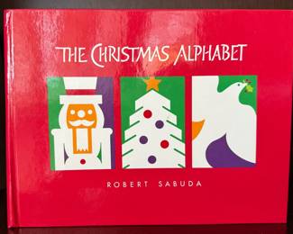 "The Christmas Alphabet" Children's Pop-Up Book by Robert Sabuda