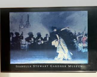 Framed Print of "El Jaleo" by American Artist John Singer Sargent