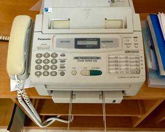 Vintage Panasonic KX-F1050 Multi-Function Plain Paper Fax Machine, Copier and Telephone