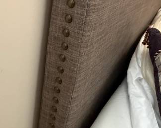 Upholstered Headboard with Nailhead Trim