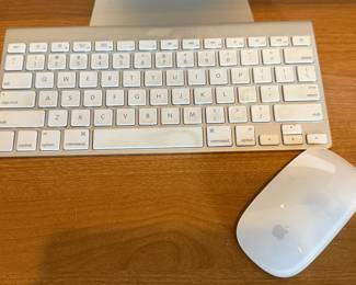 Apple Wireless Keyboard and Magic Mouse