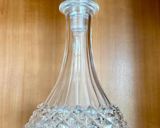 Glass Decanter with Stopper