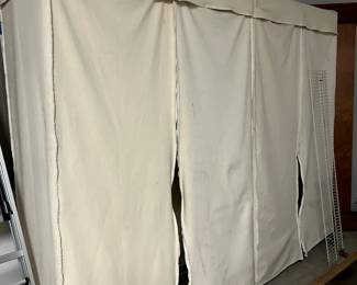 rolling, covered storage