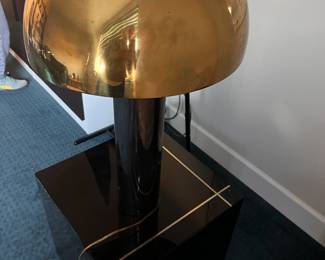 lamp and side table