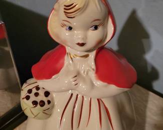 Little Red Riding Hood cookie jar