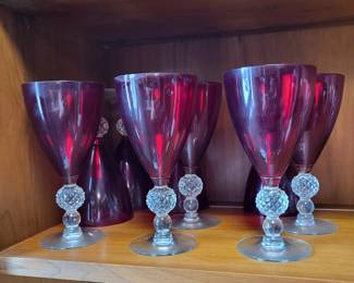 MORGANTOWN RED GLASSES