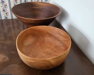 VINTAGE WOOD BOWLS