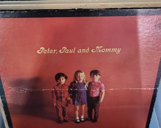 vinyl record is the "Peter, Paul and Mommy" album by the folk trio Peter, Paul and Mary. 