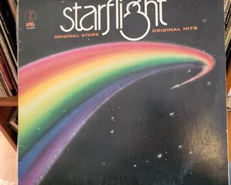 Starflight Original Stars Original Hits LP vinyl record released by K-Tel in 1979. 