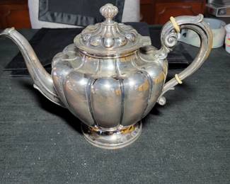 STERLING SANBORNS TEA POT