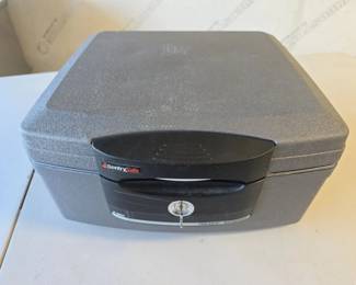 Sentry Safe document fire box with key