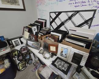 PICTURE FRAMES and picture frames and more picture frames!