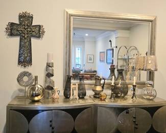 lots of eye-catching decor 