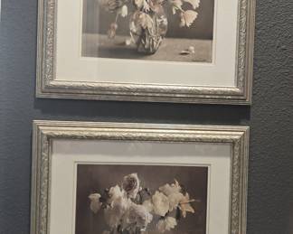 Elegant framed flowers