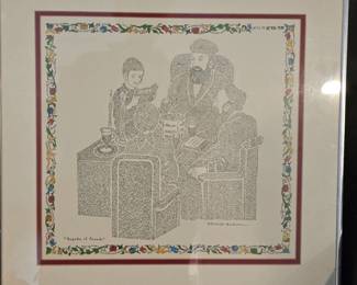 Graphic art - microgaphy by Yitzchak Nachum  title "Hagada Of Pesach" 